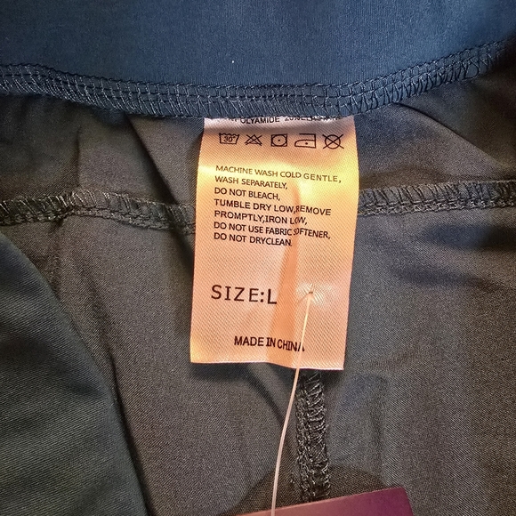 Women's Athletic Shorts in Blue - Picture 6 of 9